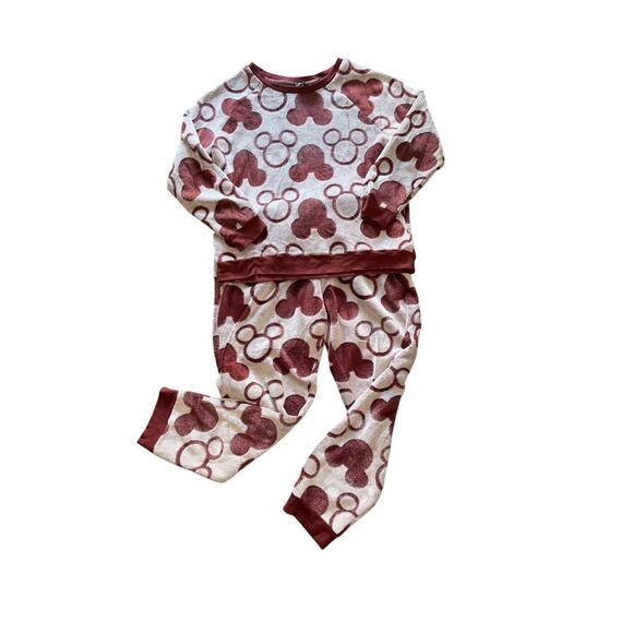 Disney large fleece pajamas excellent condition - Picture 1 of 13